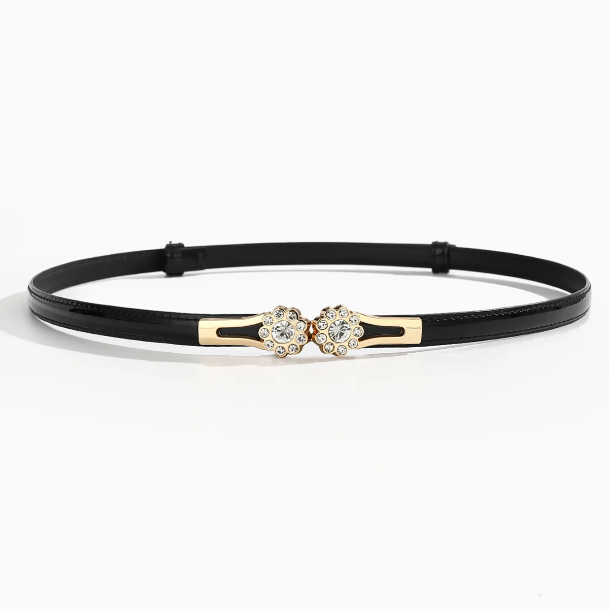 Ladies' Waist Belt, Buckle, Flower Diamond, Fine Suit Belt, Skirt, Sweater, Coat, Waist Cinching, Light Luxury Waist Chain