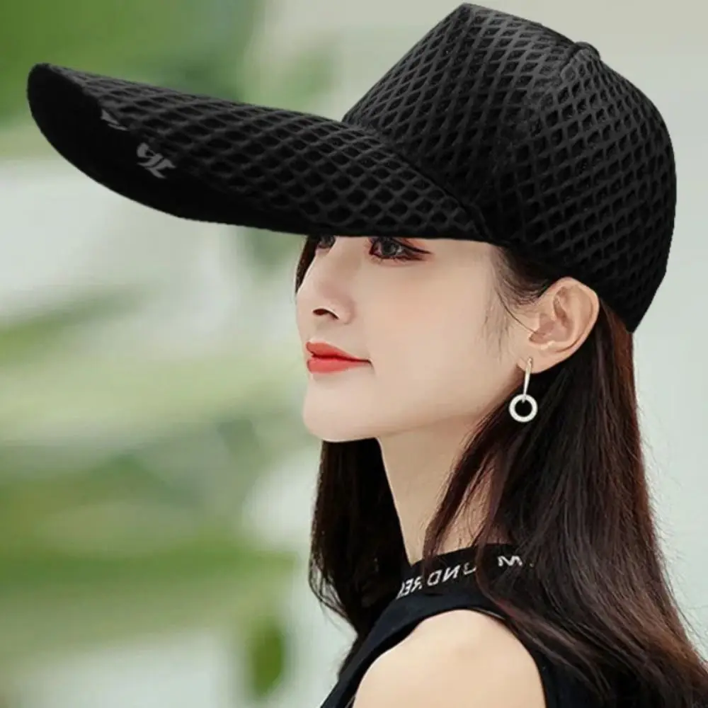 Oversize Trucker Cap Large Head Man hat 14cm Long Peak Big Size Sun Hat Plus Size Mesh Baseball Caps 55-60cm 60-65cm