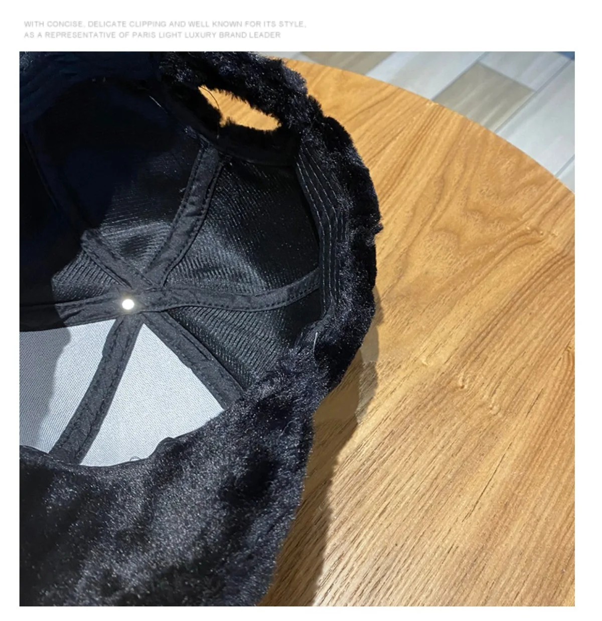 Autumn Winter Baseball Cap Hats For Women Faux Thickened Warm Plush Snapback Cap Metal Letter Fashion Accessories New