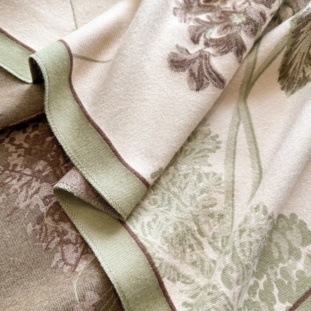 Brand Fashion Winter Cashmere Shawl for Women - Tasseled Flower Printed Pashmina Scarf, Thick Warm Wrap & Poncho