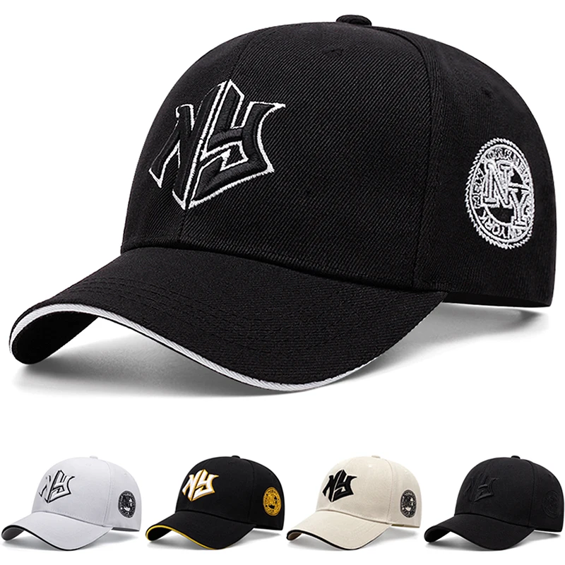 2025 Fashion and Creative New Baseball Hat NY Embroidered Street Hip Hop Skateboarding Hat Outdoor Leisure Sports Sunshade Hat