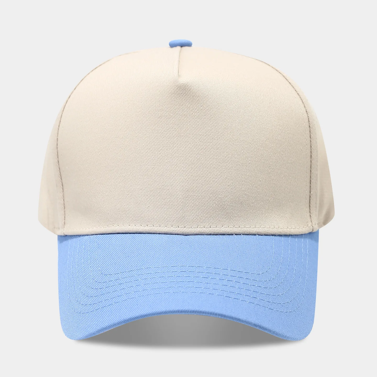 New Color Blocked Five Panel Baseball Cap For Women Fashionable And Casual Sun Hat For Men Truck Driver Cap Trendy And Versatile