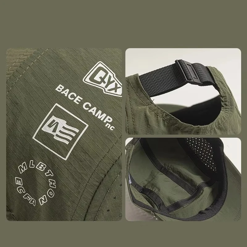 1pc unisex Breathable Unisex Baseball Cap,Outdoor windproof Camping Breathable Golfcap for Sun Protection Quick drying HikingHat