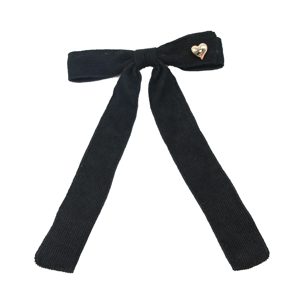 A5  Fashion Cordury Gold button Flat Band Large Hair headband Baby Mini clip Kids School Hair Accessories hairband