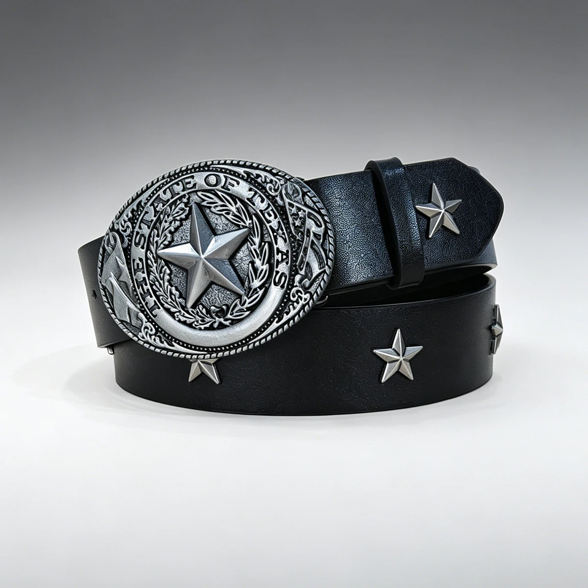 Subculture Harajuku Style Punk Studded Cross Belt Burst Pattern Hip Hop Street Style Men's Belt Rock Party Music Festival Belt