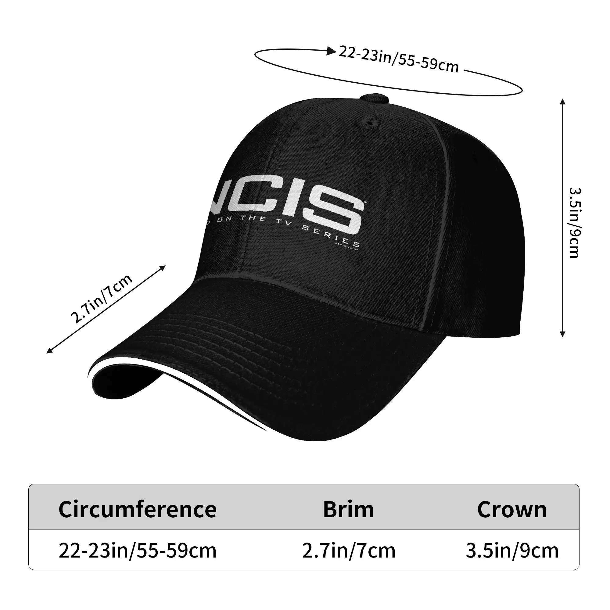 NCIS Naval Criminal Investigative Service Casual Baseball Cap Outdoor Gym Hip Hop Hats Summer Men Adult Stylish Baseball Caps
