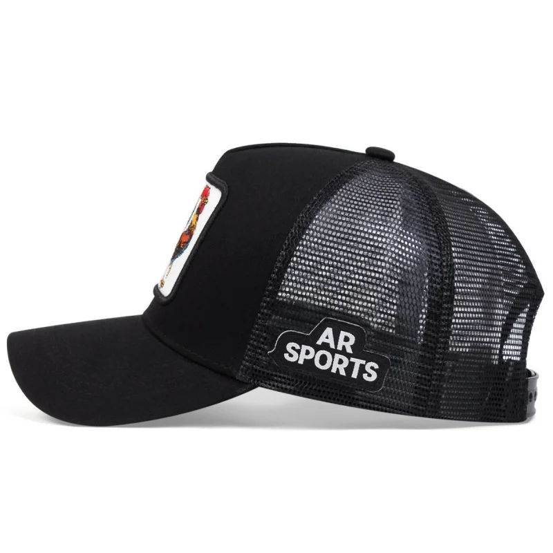 Fashion Trucker Caps With Embroidery Animals Patch Four Seasons Snapback Baseball Cap For Men Women Adjustable Visor Hat