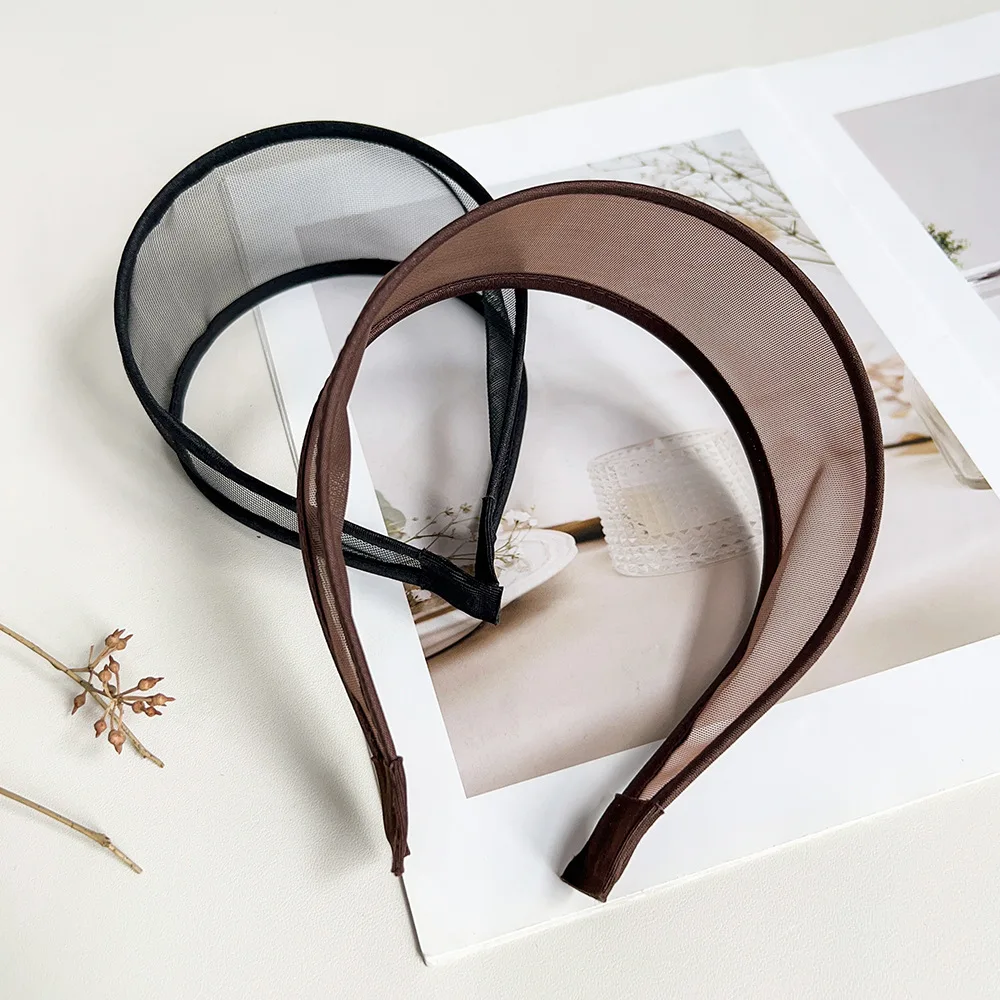 Breathable Head Band Hollow Wide Headband Fashion Hair Bands for Women Simple Trendy Solid Color Hair Accessories
