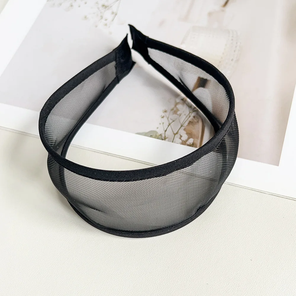 Breathable Head Band Hollow Wide Headband Fashion Hair Bands for Women Simple Trendy Solid Color Hair Accessories