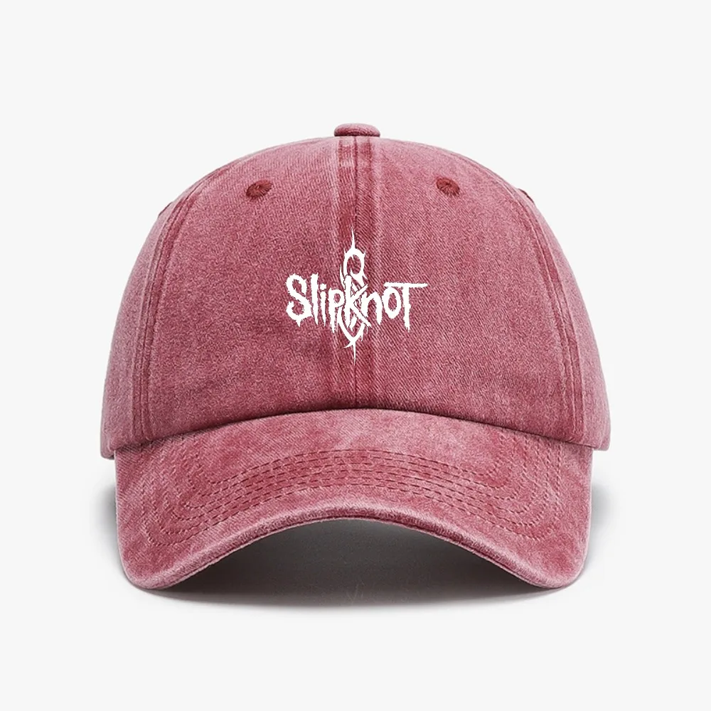 Summer Men Women Slipknots Baseball Cap Washed Distressed Denim caps Men women Rock band Snapback hats