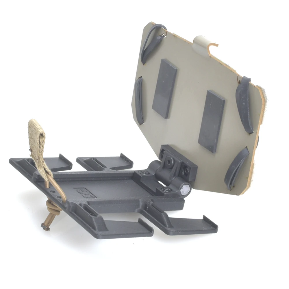 Outdoor Tactical Vest MOLLE Navigation Version Mobile Navigation Stand with Foldable and Sliding Design