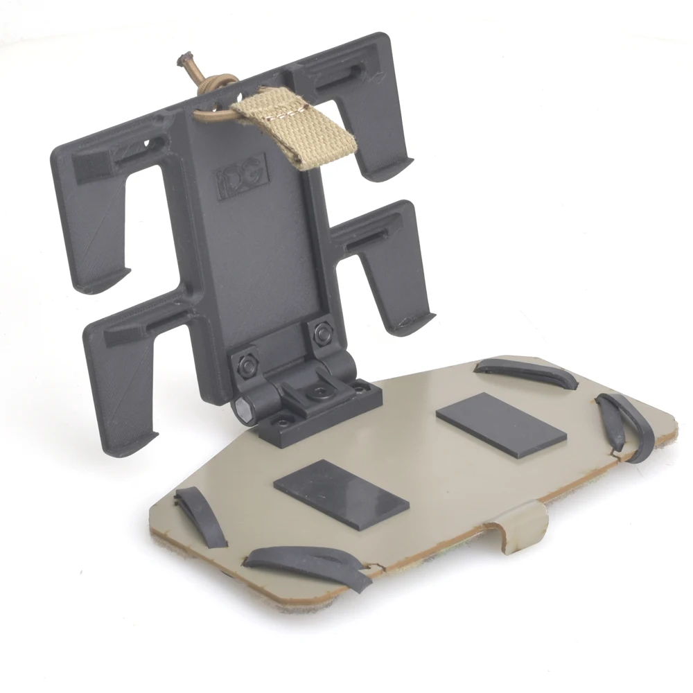 Outdoor Tactical Vest MOLLE Navigation Version Mobile Navigation Stand with Foldable and Sliding Design