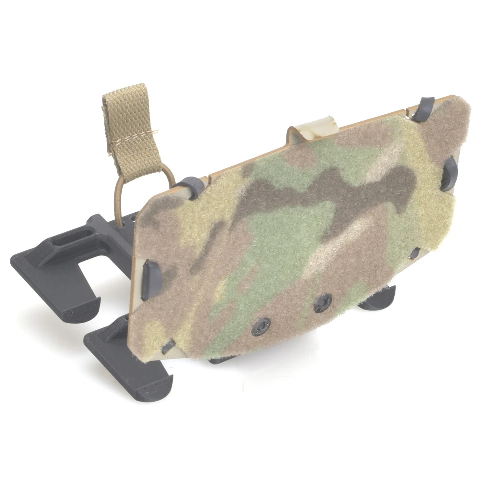 Outdoor Tactical Vest MOLLE Navigation Version Mobile Navigation Stand with Foldable and Sliding Design