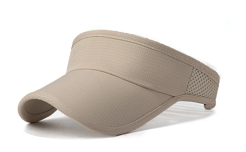Summer flat top batten outdoor hat with edging and patchwork mesh sun hat, sweat-absorbing hat, all-in-one running hat