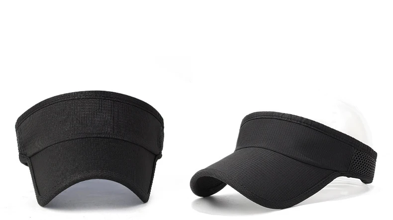 Summer flat top batten outdoor hat with edging and patchwork mesh sun hat, sweat-absorbing hat, all-in-one running hat