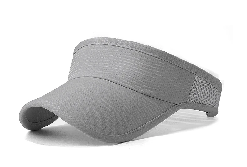 Summer flat top batten outdoor hat with edging and patchwork mesh sun hat, sweat-absorbing hat, all-in-one running hat