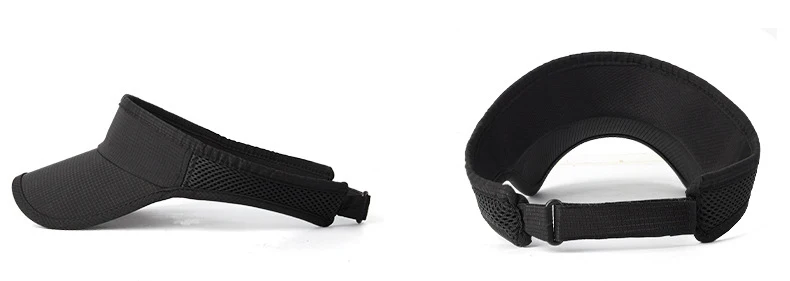Summer flat top batten outdoor hat with edging and patchwork mesh sun hat, sweat-absorbing hat, all-in-one running hat