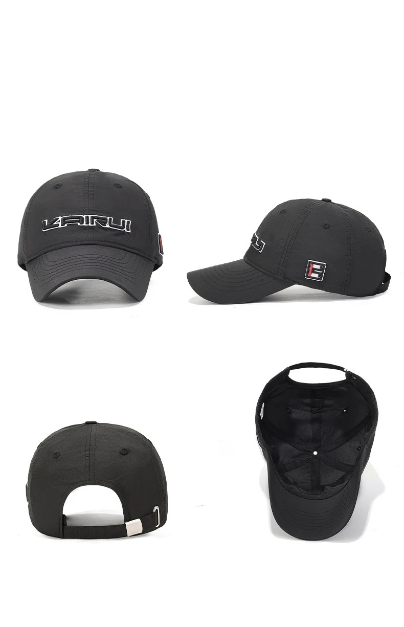 Four-Season Quick-Dry Waterproof Short-Brim Baseball Cap Outdoor Casual Sun Hat Fashionable Duckbill Cap