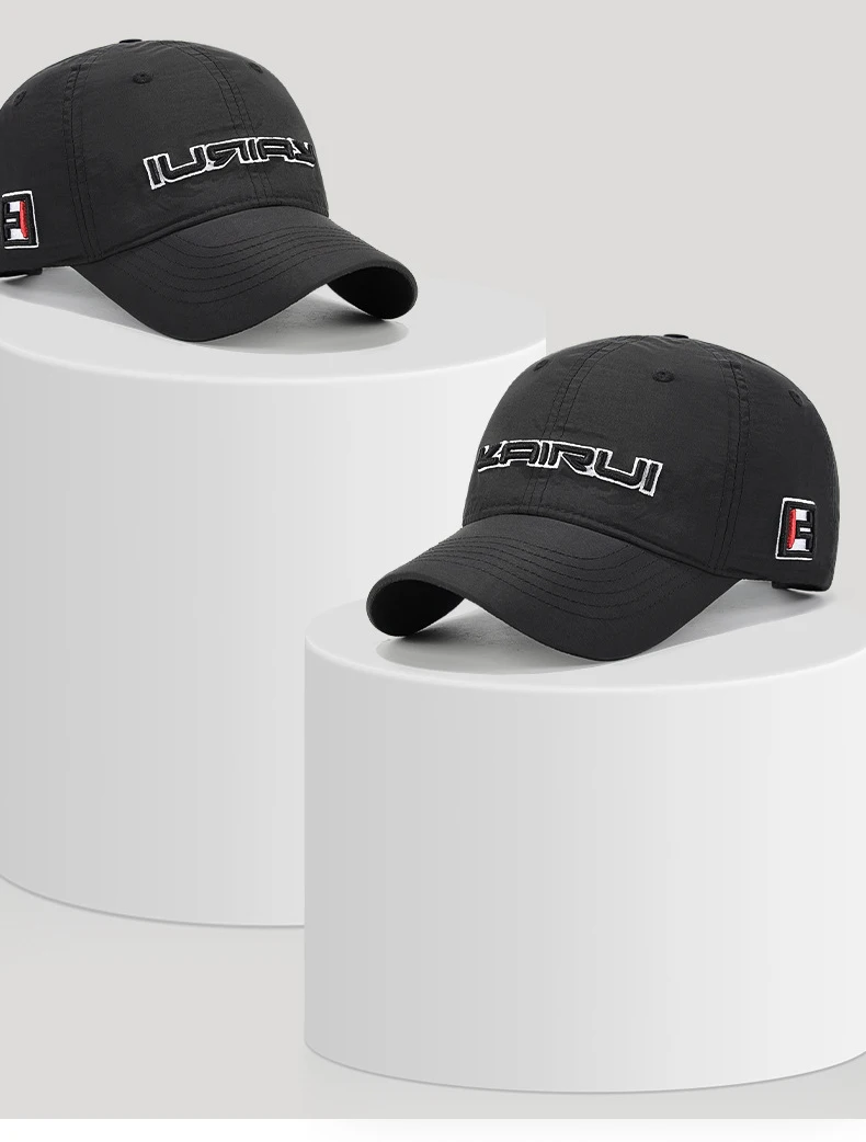 Four-Season Quick-Dry Waterproof Short-Brim Baseball Cap Outdoor Casual Sun Hat Fashionable Duckbill Cap