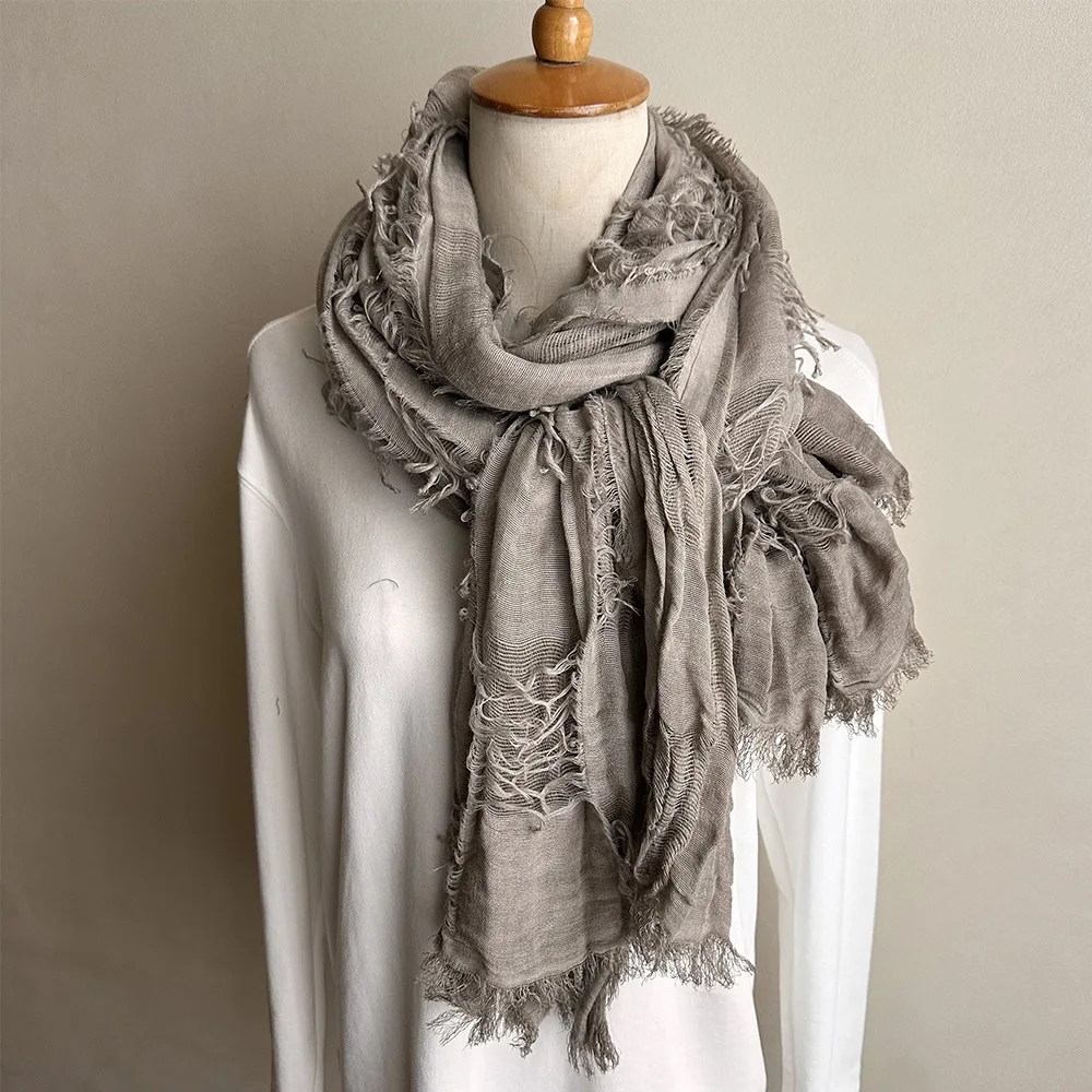 Ruins Style Apocalyptic Scarves Capes Unisex Steampunk Hip Hop Cotton Linen Scarf Tactical Shawl Neck Warmer Outdoor