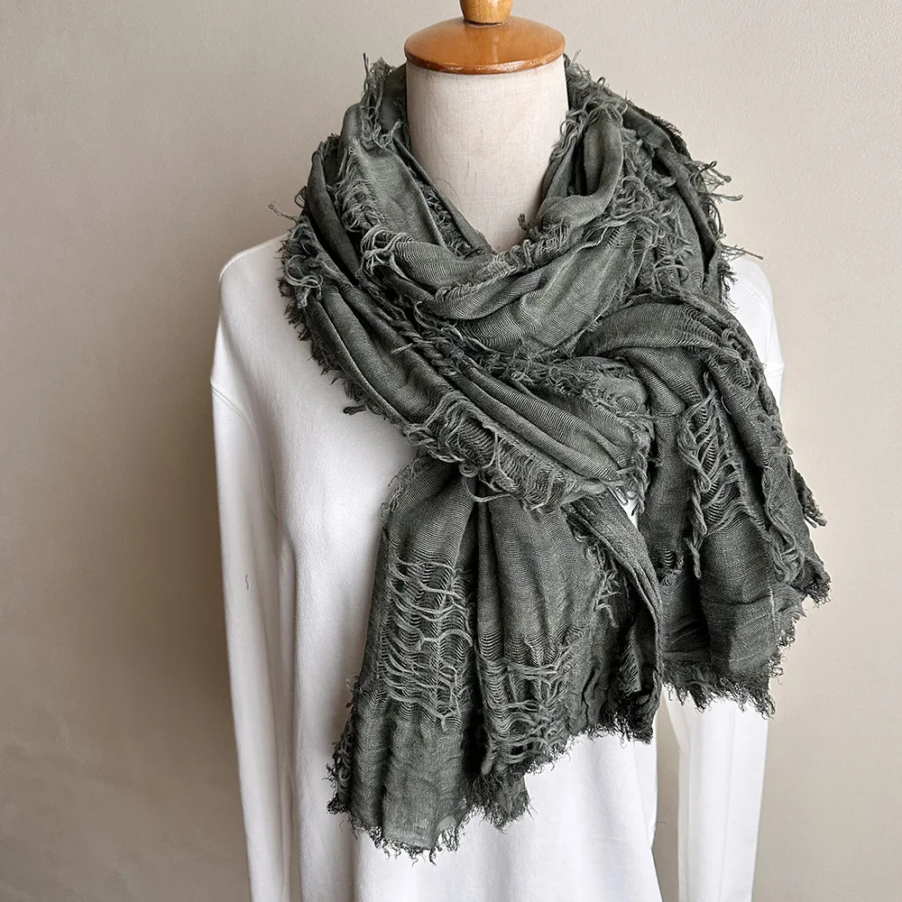 Ruins Style Apocalyptic Scarves Capes Unisex Steampunk Hip Hop Cotton Linen Scarf Tactical Shawl Neck Warmer Outdoor