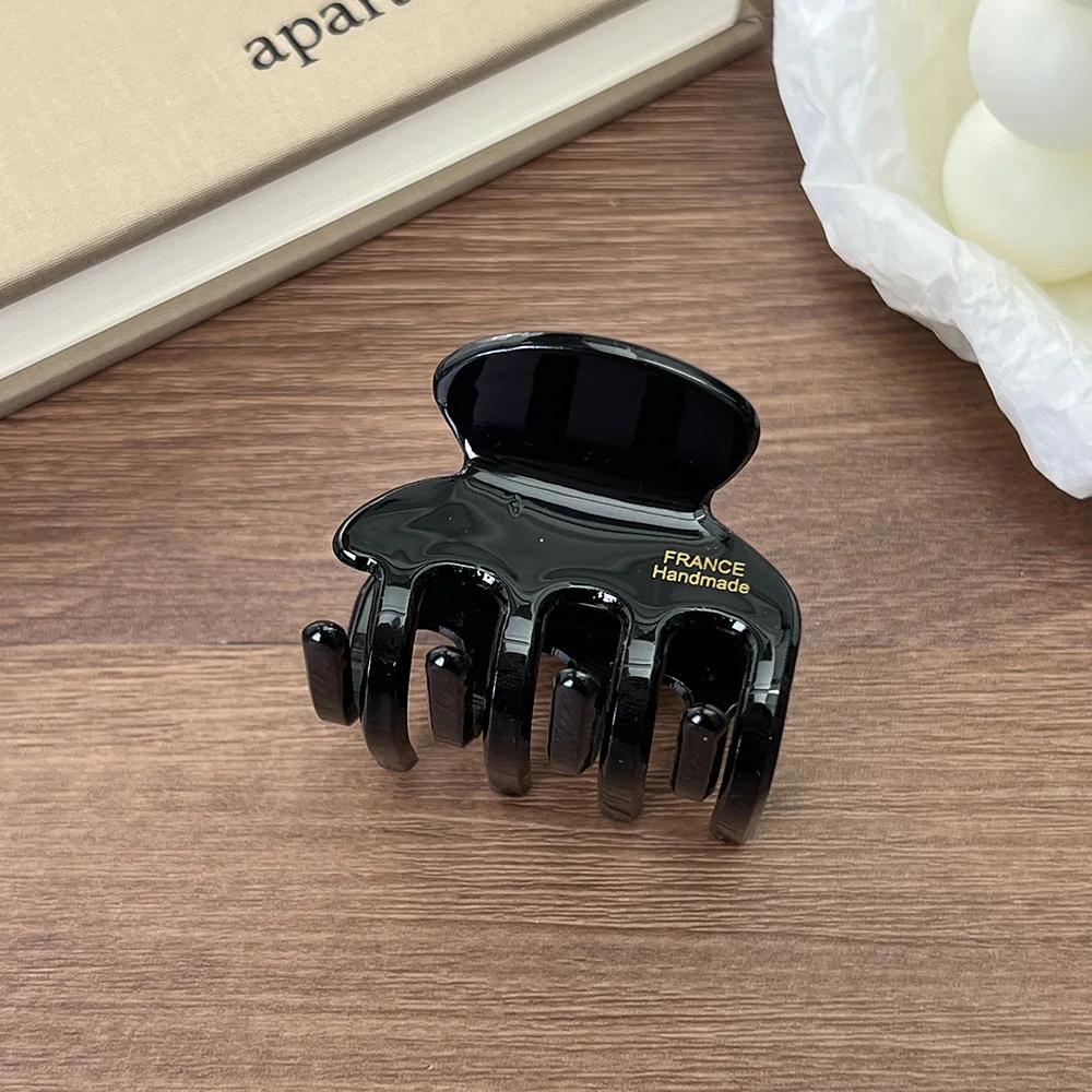 1PC Acetate Tortoiseshell Toned Leopard Barrettes Mini Hair Pins for Women Bangs Hair Claw Clips Fashion Head Accessories