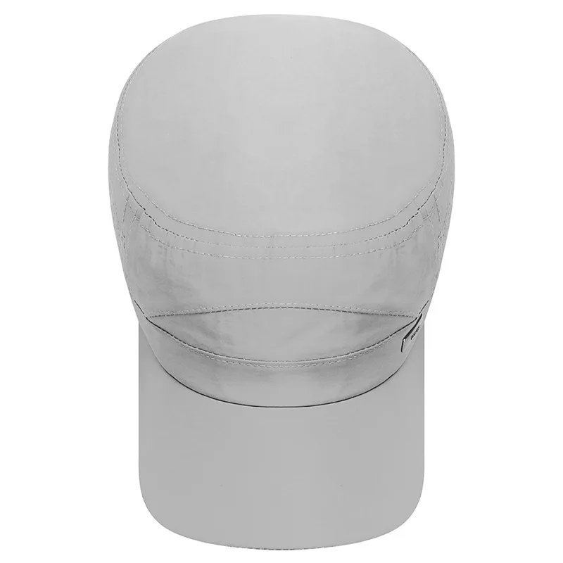 Hat Men's Summer Sunshade Korean Edition Versatile Outdoor Breathable Mesh Hat New Sunscreen Thin Adjustable Flat Top Hat