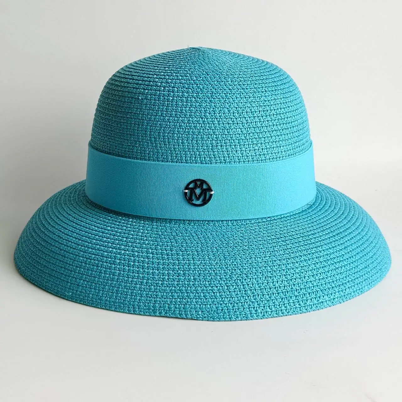 Mint Green Summer hat Hepburn Style Women's Foldable Beach hat Cover Outdoor Travel sun Hat straw hat sun hat