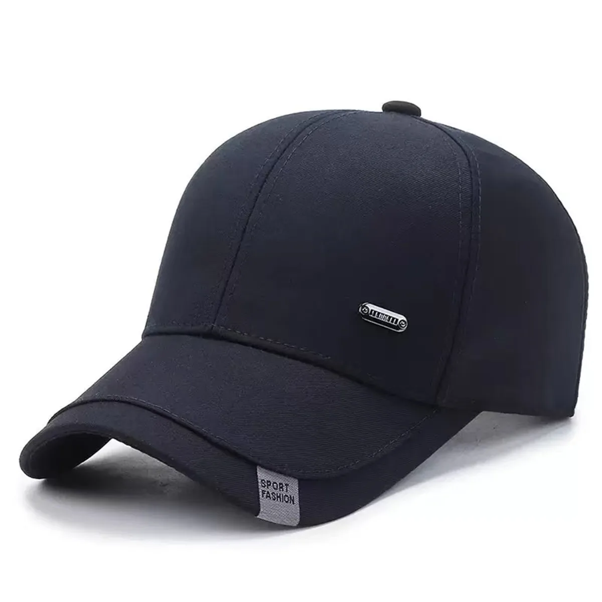Unisex Small Iron Label Baseball Caps Spring Autumn Outdoor Adjustable Casual Hats Sunscreen Hat Sports Cap
