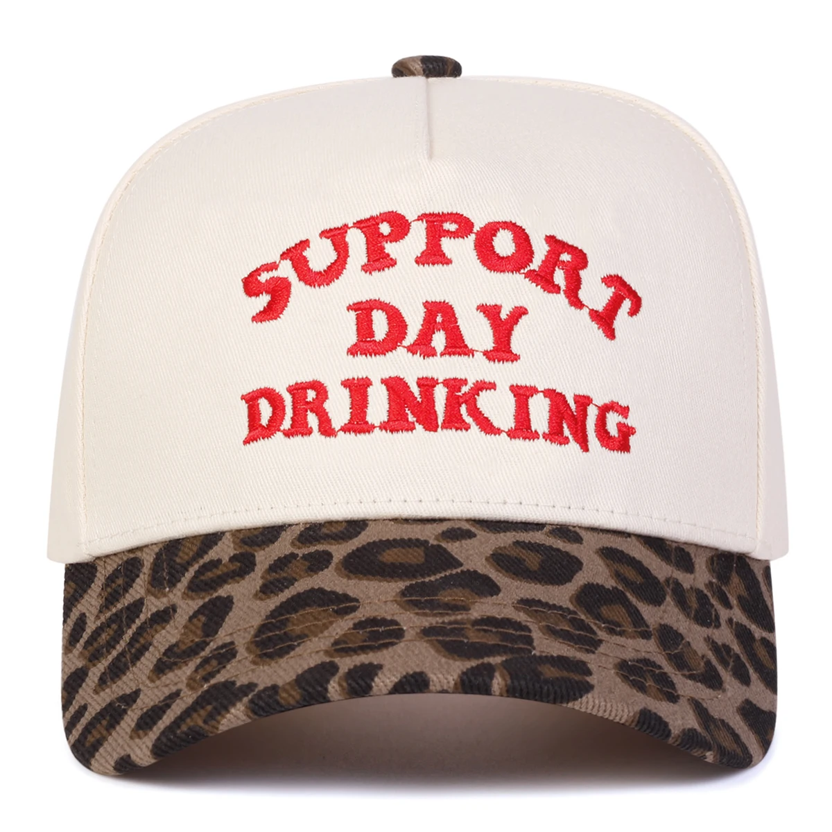 Unisex SUPPORT DAY DRINKING Embroidery Baseball Caps Spring Autumn Outdoor Adjustable Casual Hats Sunscreen Hat Sports Cap