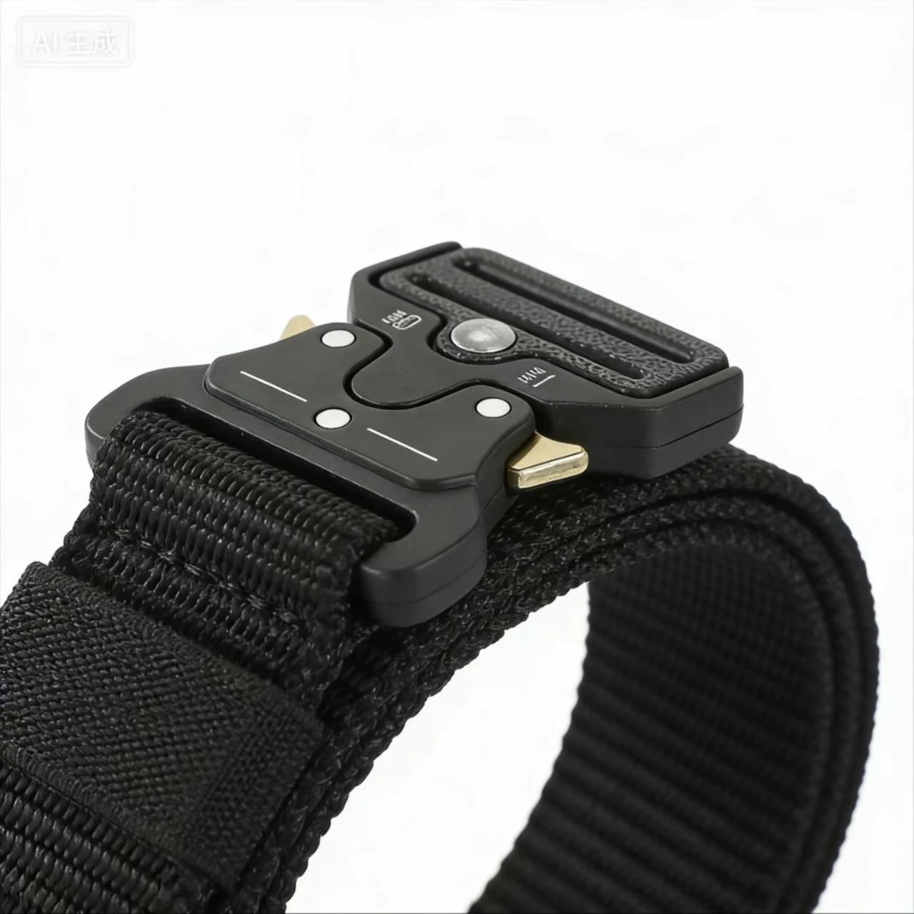 Extra Long Men's Belt 140CM 150CM Big and Tall Heavy Duty Nylon Tactical Belt for Outdoor Work Hiking