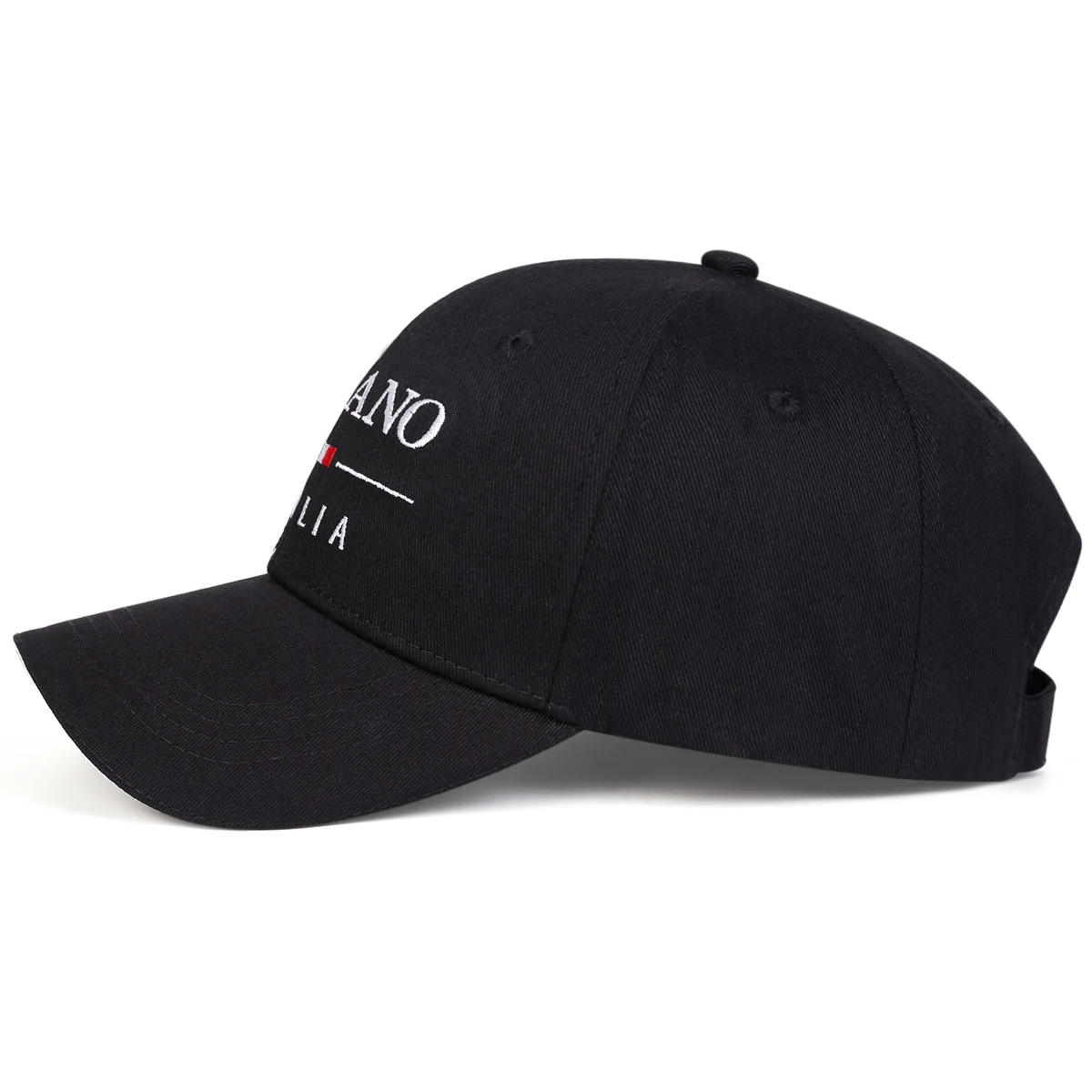 Unisex MILANO ITALIA Letter Embroidery Baseball Caps Spring Autumn Outdoor Adjustable Casual Hats Sunscreen Hat Sports Cap