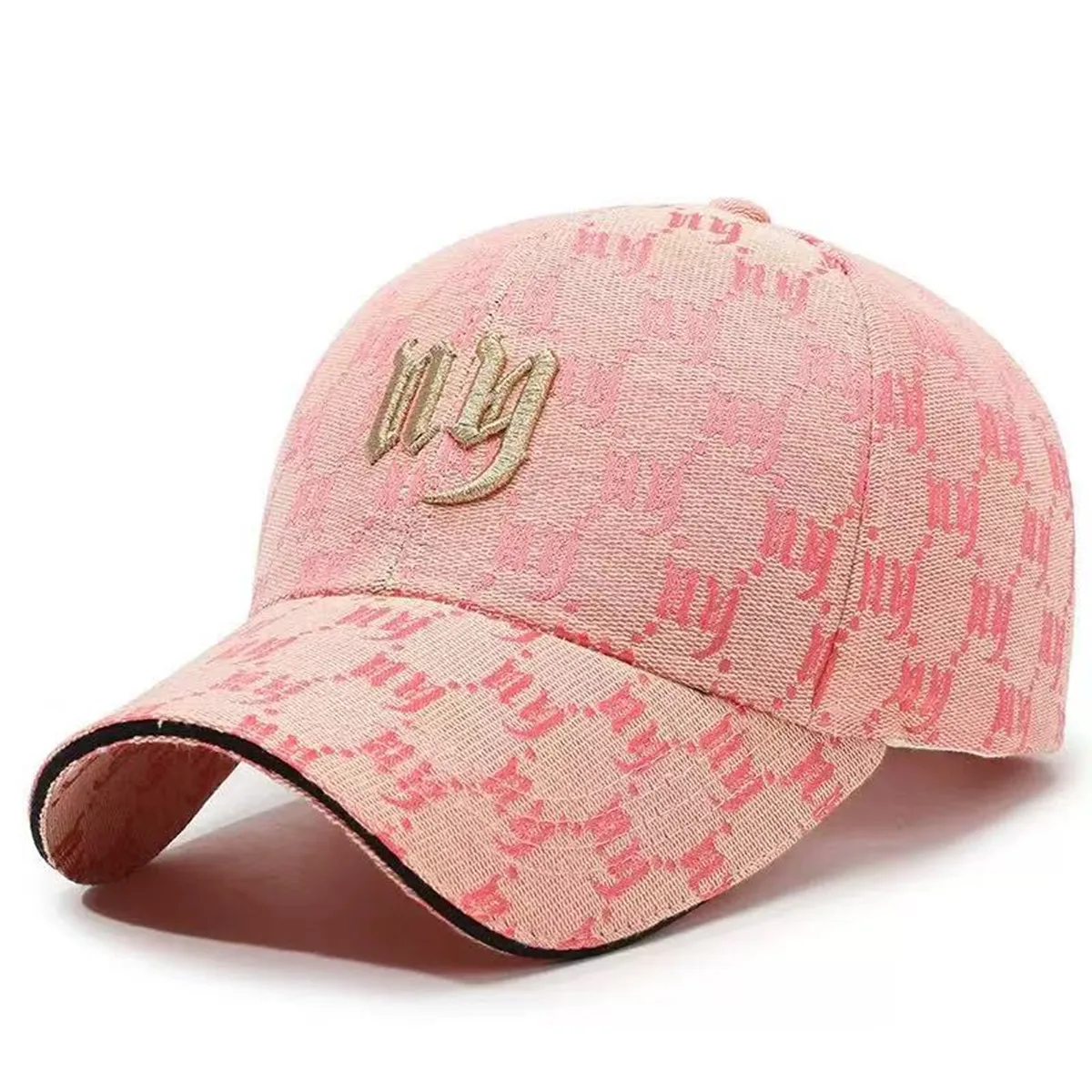 Unisex NY Lettter Embroidery Baseball Caps Spring and Autumn Outdoor Adjustable Casual Hats Sunscreen Hat Sports Cap