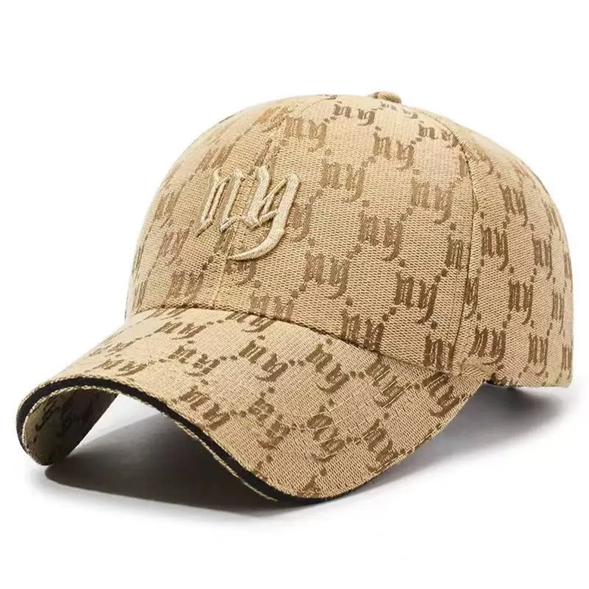 Unisex NY Lettter Embroidery Baseball Caps Spring and Autumn Outdoor Adjustable Casual Hats Sunscreen Hat Sports Cap