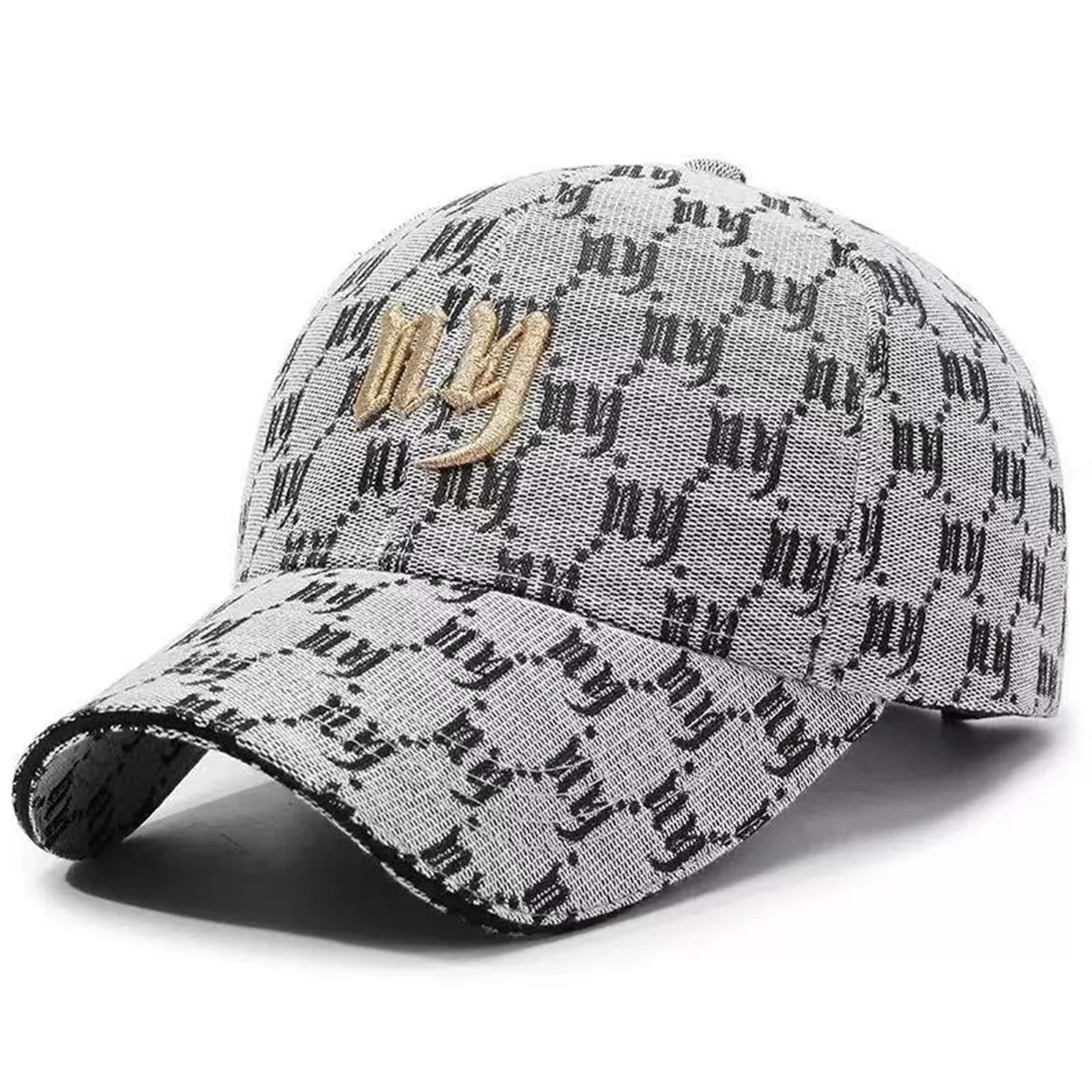 Unisex NY Lettter Embroidery Baseball Caps Spring and Autumn Outdoor Adjustable Casual Hats Sunscreen Hat Sports Cap
