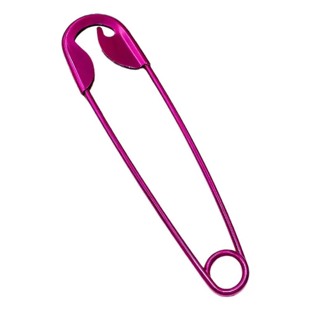 Punk Gold Metal Large Safety Pin Hair Clip For Women Unique Geometric Hairpins Fashion Hair Claw Barrettes Hair Accessories