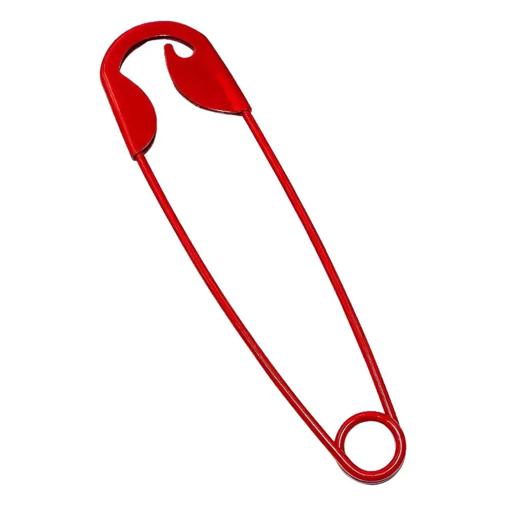 Punk Gold Metal Large Safety Pin Hair Clip For Women Unique Geometric Hairpins Fashion Hair Claw Barrettes Hair Accessories