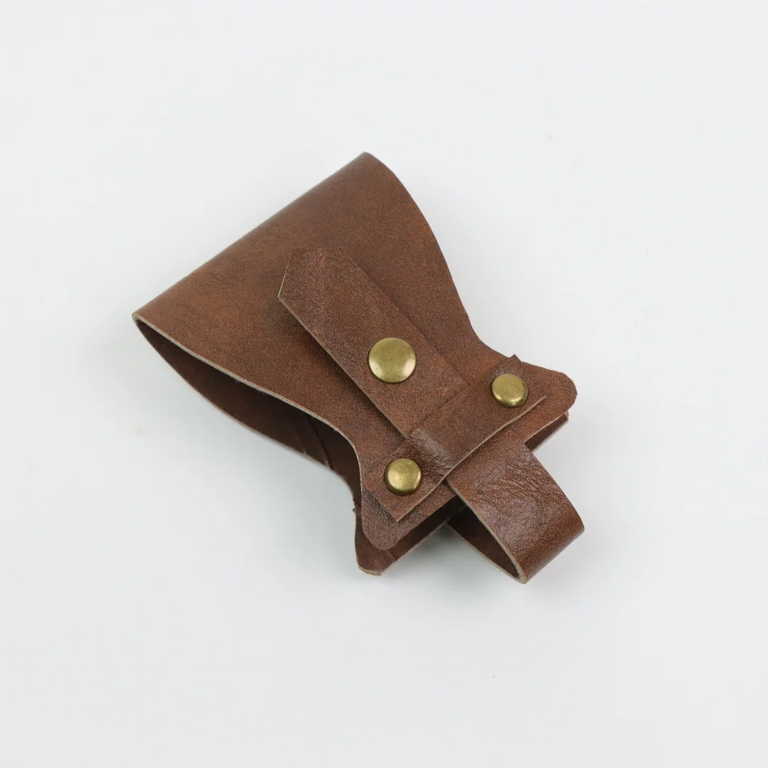 Medieval Viking Dress Up PU Leather Simple Retro Hiking Cup Holder Medieval Viking Belt Cosplay Dress Up Accessories