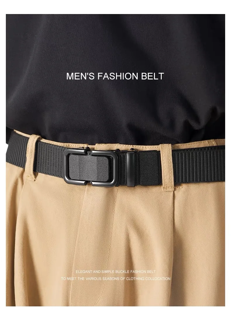 PAUL HUEMAN Automatic Buckle Belt, Tactical Belt For Men And Women