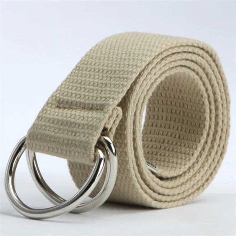 Unisex Nylon Tactical Waist Belt Adjustable Buckle Outdoor Travel Waistband 120cm For Men Female Jeans Pants Daily Accessory