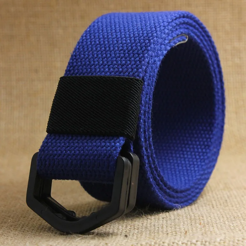 Unisex Nylon Tactical Waist Belt Adjustable Buckle Outdoor Travel Waistband 120cm For Men Female Jeans Pants Daily Accessory