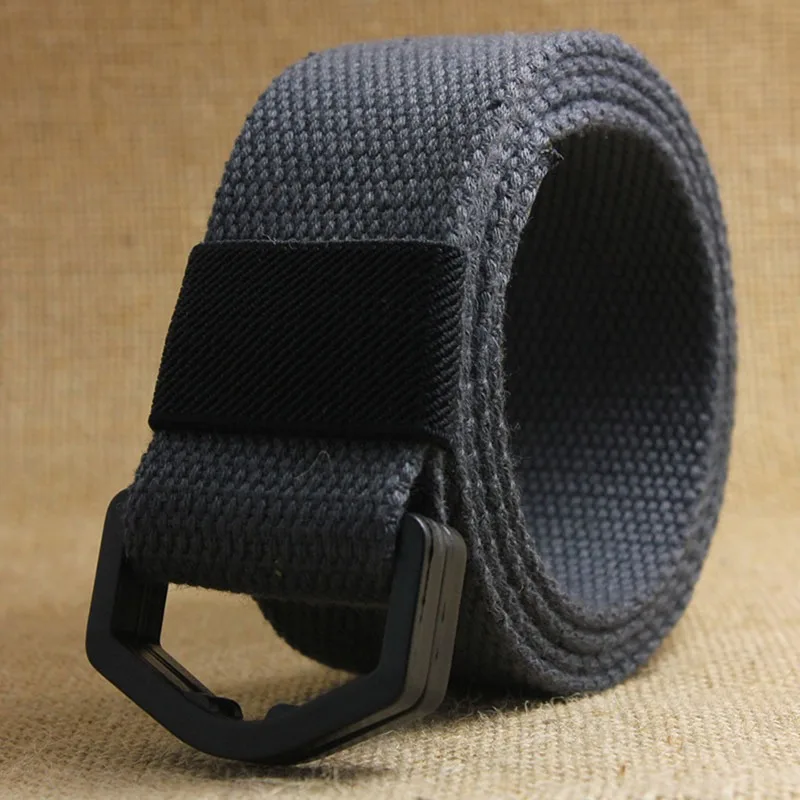 Unisex Nylon Tactical Waist Belt Adjustable Buckle Outdoor Travel Waistband 120cm For Men Female Jeans Pants Daily Accessory