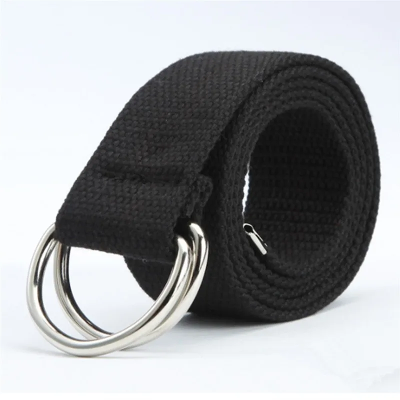 Unisex Nylon Tactical Waist Belt Adjustable Buckle Outdoor Travel Waistband 120cm For Men Female Jeans Pants Daily Accessory