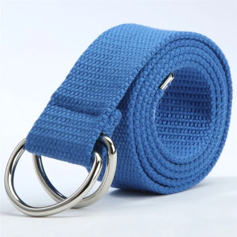 Unisex Nylon Tactical Waist Belt Adjustable Buckle Outdoor Travel Waistband 120cm For Men Female Jeans Pants Daily Accessory