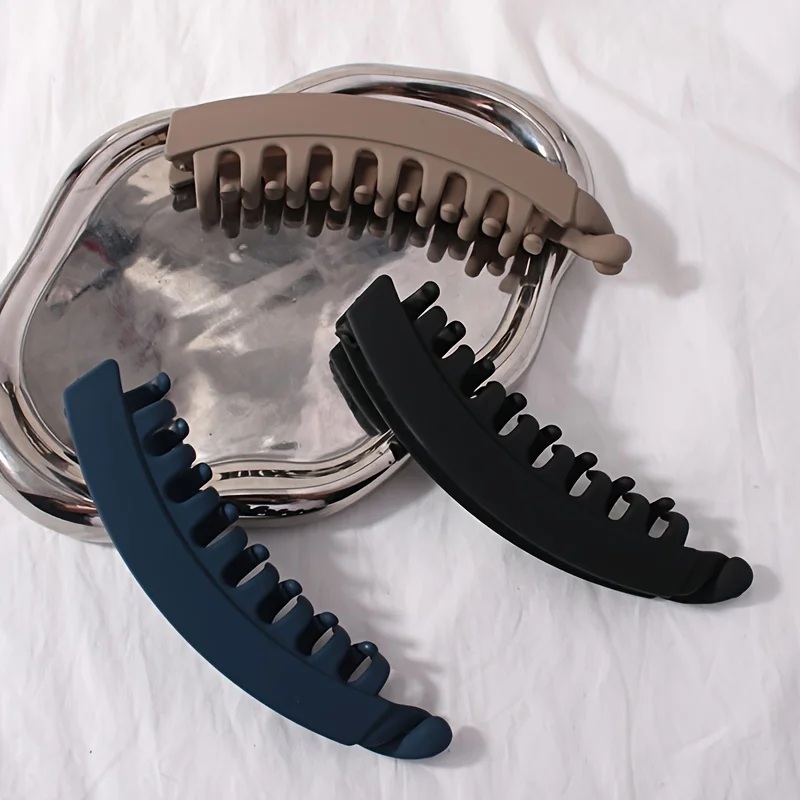large banana clips, with ample hair output, sturdy ponytail clip, vertical clip, high-end twist clip, versatile for daily use