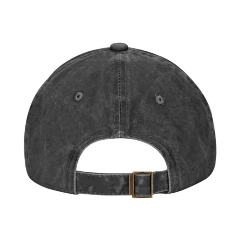Incorgnito Corgi Dog Pun Washed Denim Baseball Cap Adjustable Unisex Casual Outdoor Hat