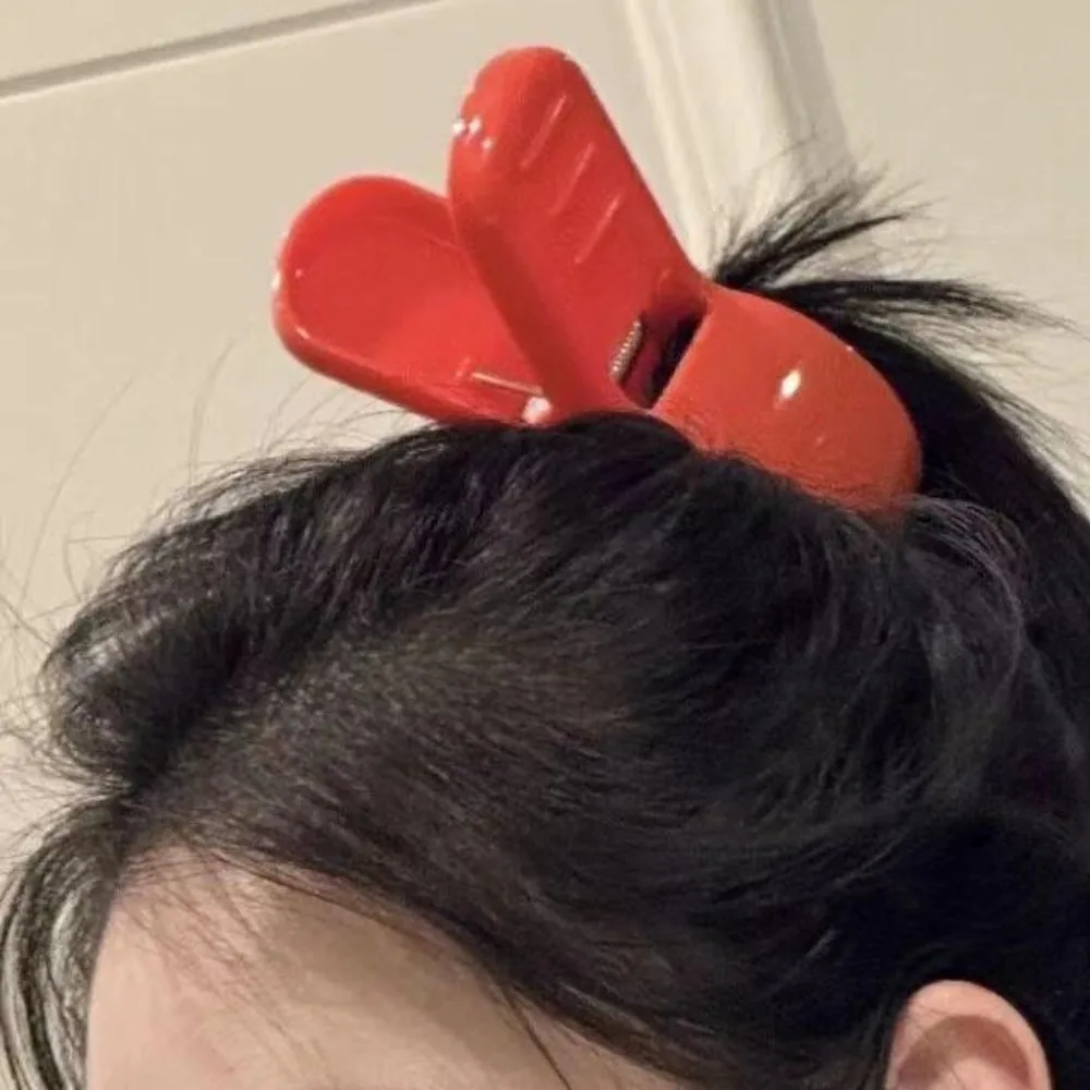 Cosplay Shark Hair Clip Adult Kid Red Ponytail Hairpin Fashion Korean Hair Claw Headwear Accessories Gift Colorful Cute Arrietty