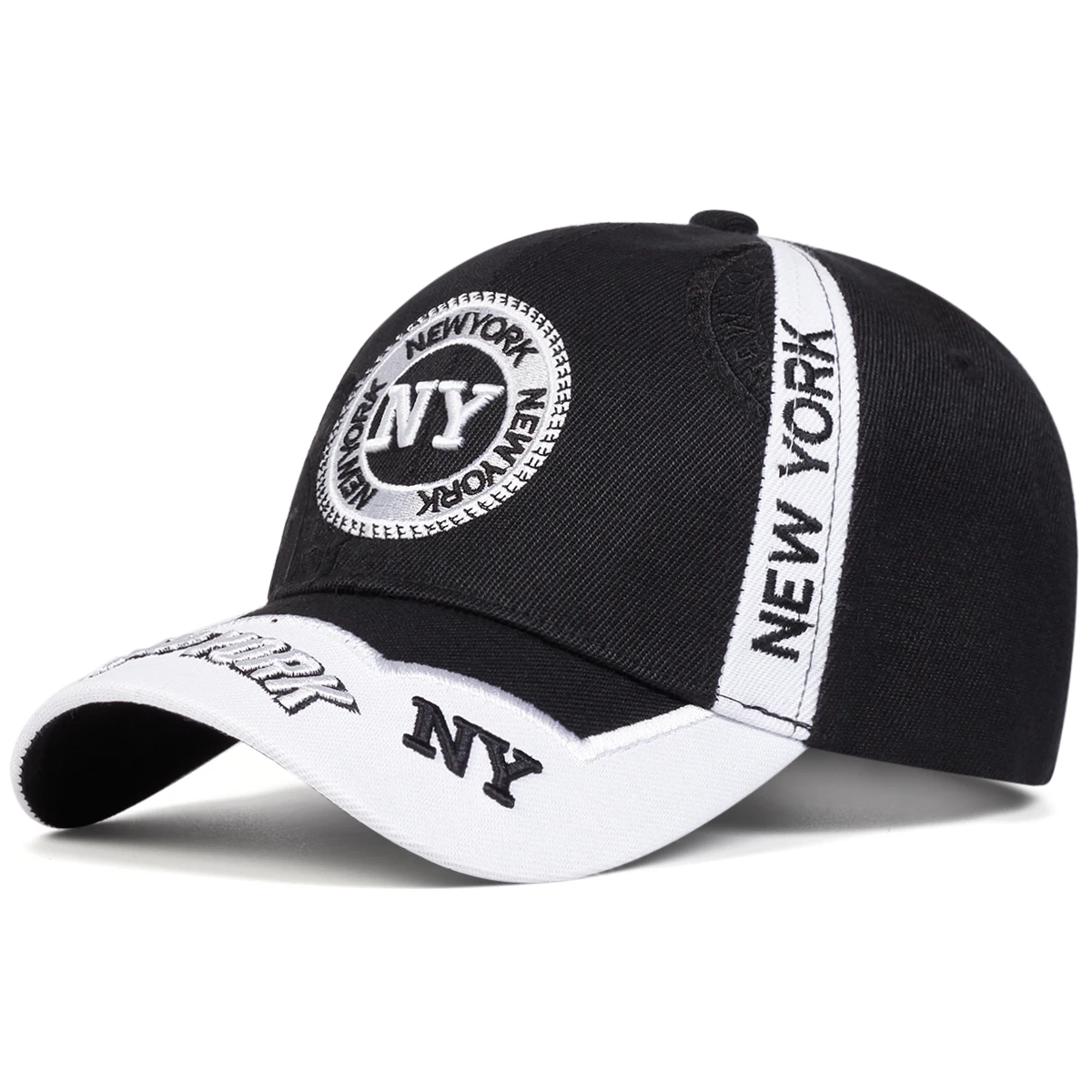 Unisex Letter Embroidery Baseball Caps Spring and Autumn Outdoor Adjustable Casual Hats Sunscreen Hat