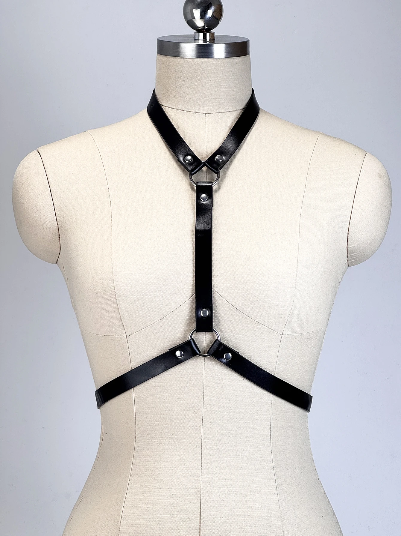 Women Fashion Belt Street Style PU Leather Harness Belts Corset Decorative Punk Leather WaistBand Gothic Clothing Accessories