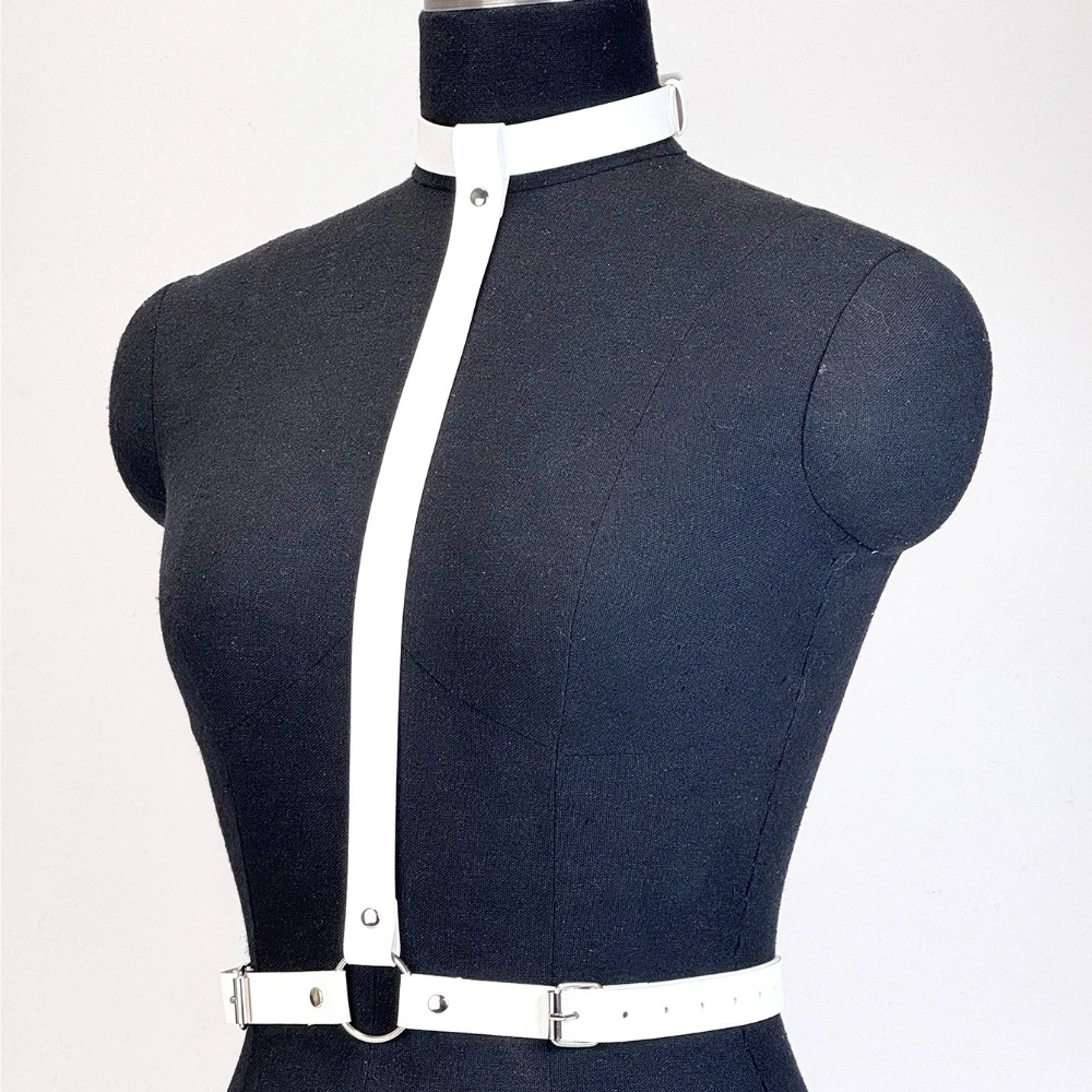 Women Fashion Belt Street Style PU Leather Harness Belts Corset Decorative Punk Leather WaistBand Gothic Clothing Accessories